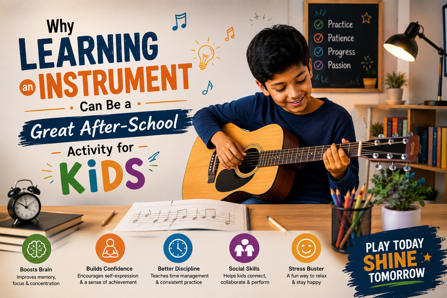 Why Learning an Instrument Can Be a Great After-School Activity for Kids