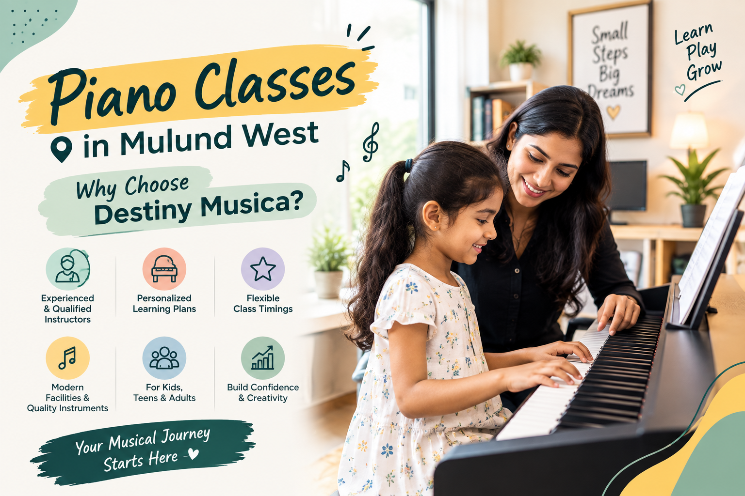 Piano Classes in Mulund West Why Choose Destiny Musica
